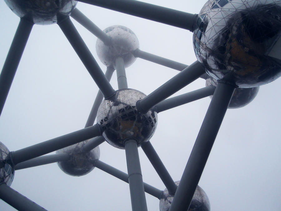 Atomium Abstract Atomium by HorizonI on DeviantArt