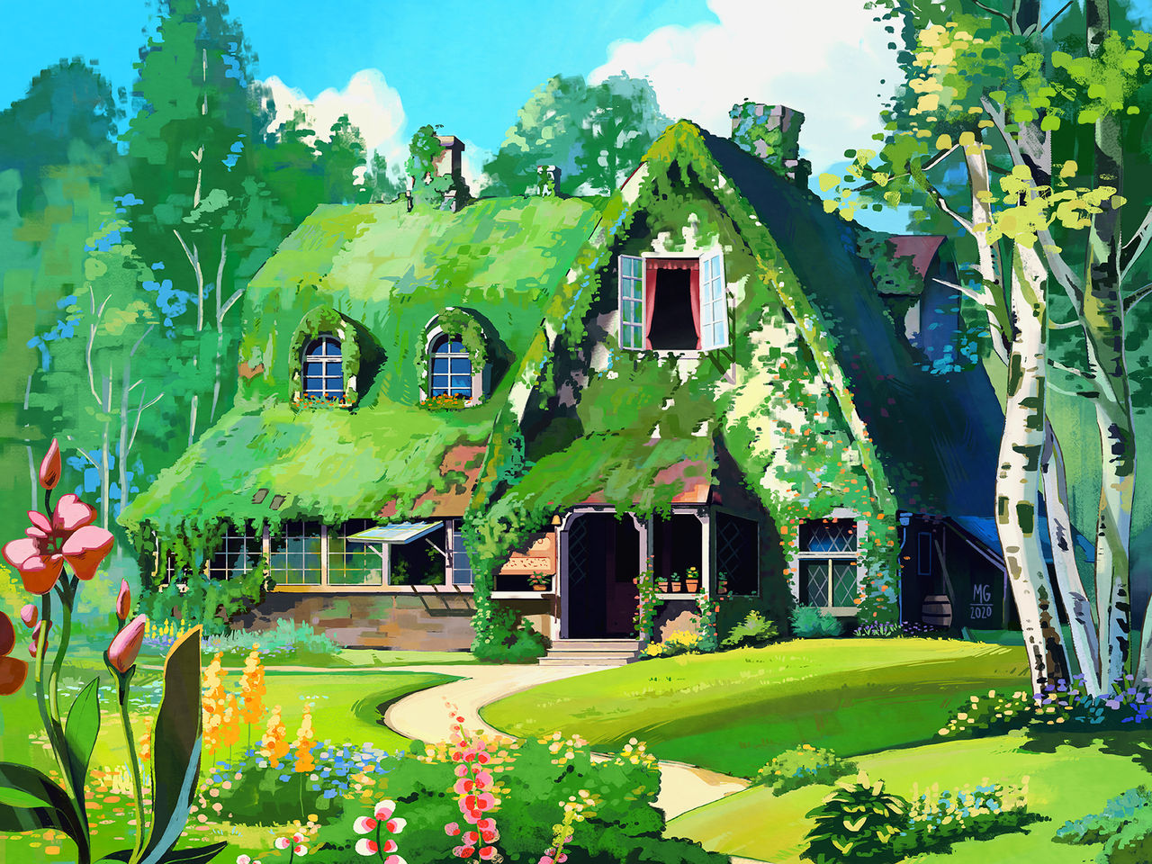 Studio Ghibli Scene, Kiki's Delivery Service