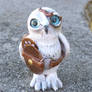 Steampunk Barn Owl
