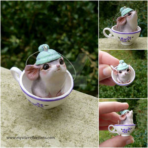 Tea Mouse Ornament