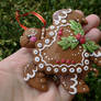 Gingerbread Turtle ornament