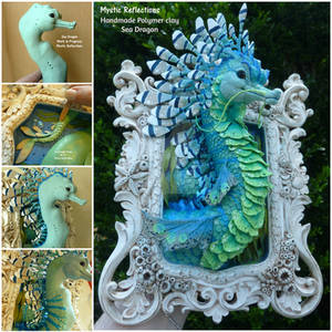 Sea Dragon Framed Sculpture
