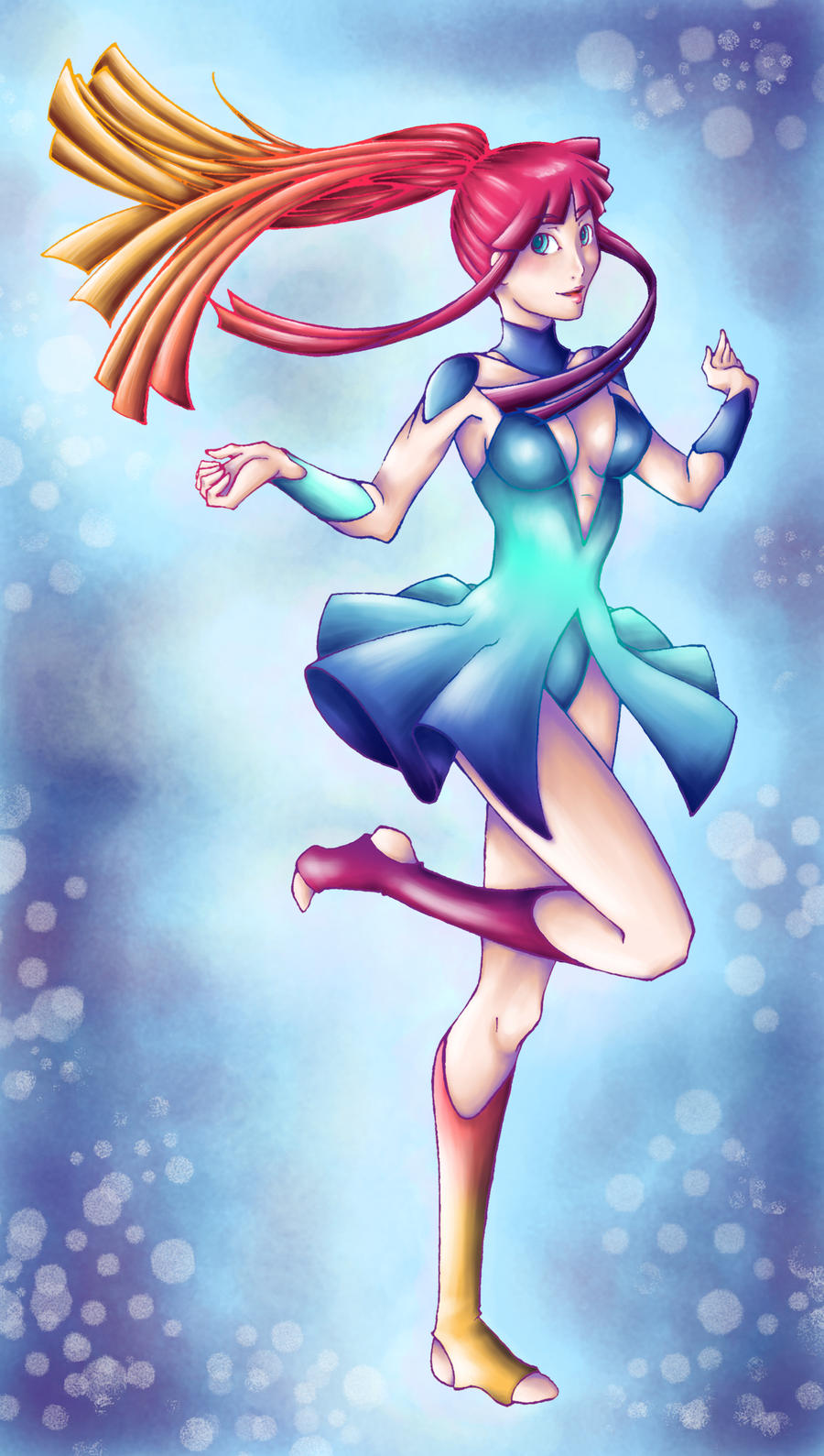 Magical girl--Han1 by HanHan