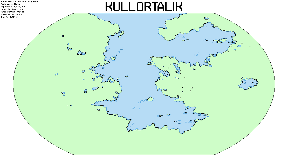 Map of Kullortalik