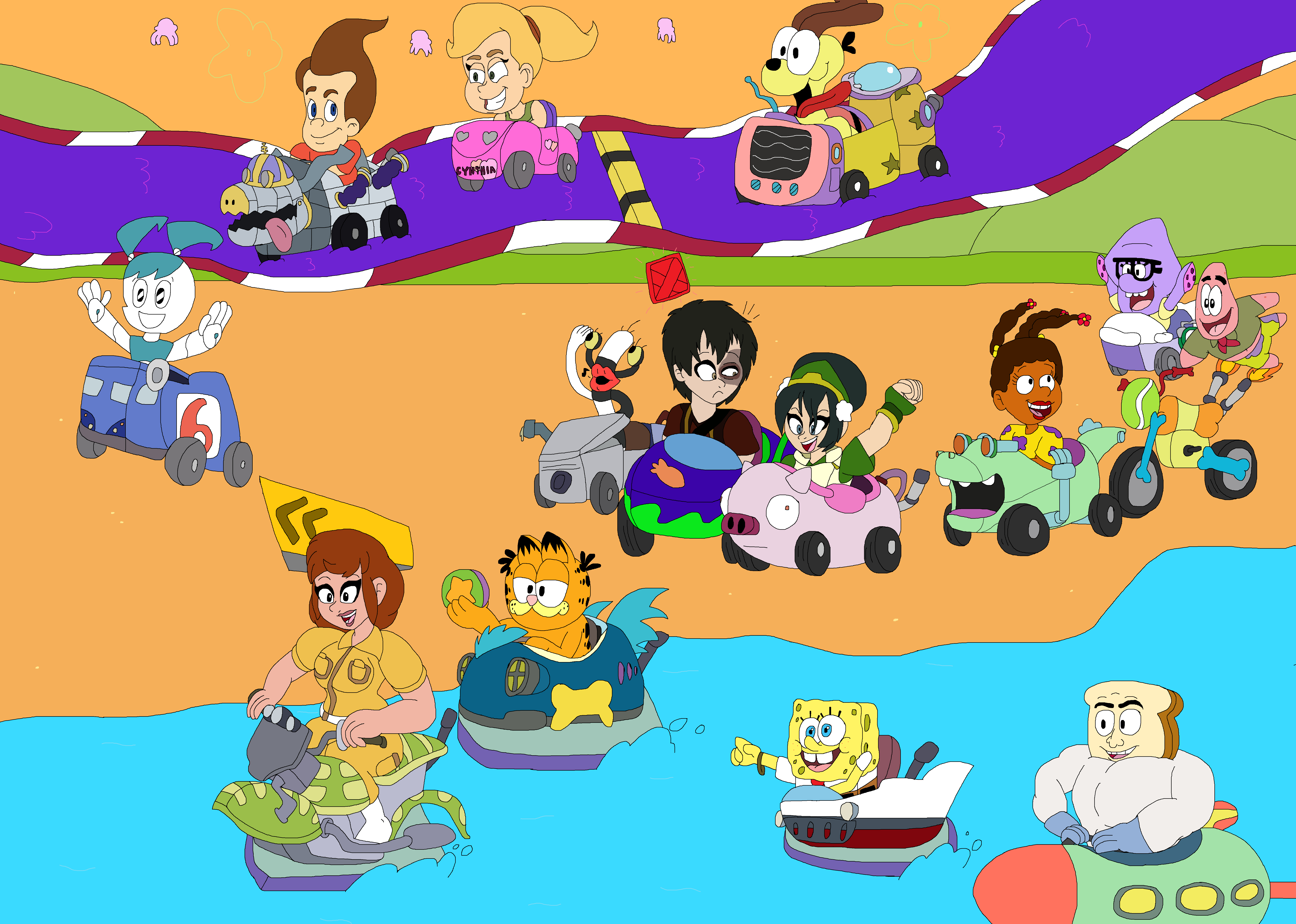 Kart Racers 3 by CactusFlavoredMilk on DeviantArt Kart Racers 3 by CactusFlavoredMilk on DeviantArt