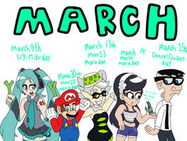 Characters of March