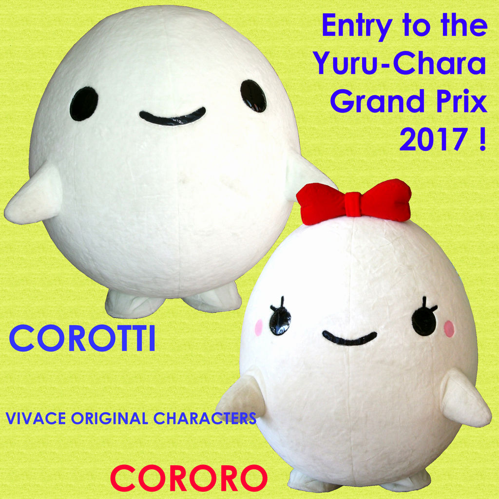 Corotti Cororo in the Yuru-Chara Grand Prix 2017 by yellowmocha