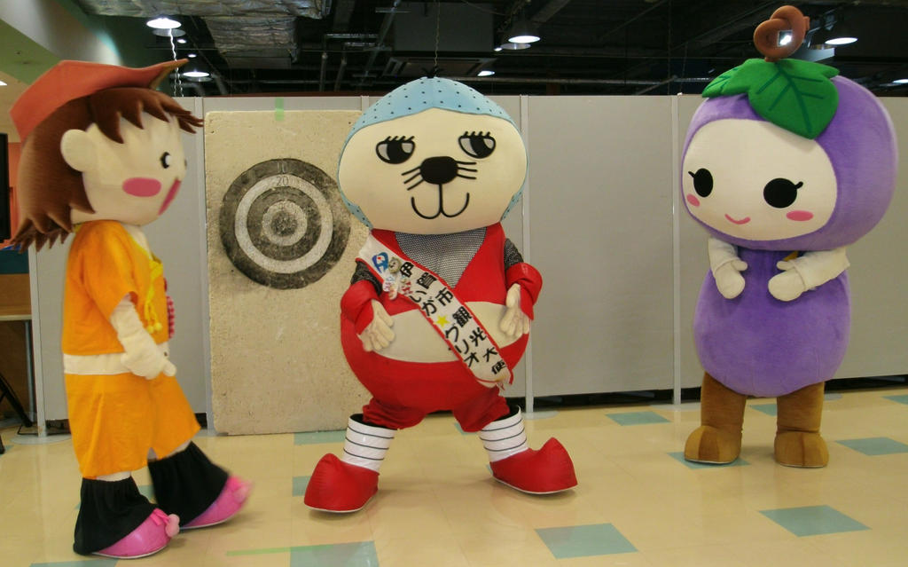 Haiku-chan and Iga Gurio and Budorin 5 by yellowmocha