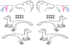 raptor bases by samalamb-bases on DeviantArt