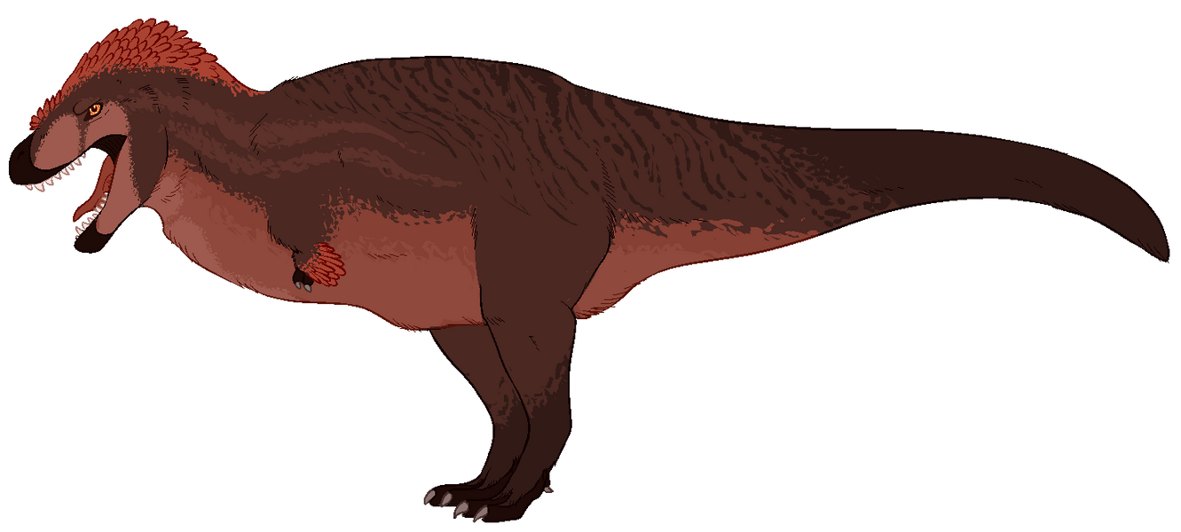 Fluffy Rex by FizzGryphon on DeviantArt