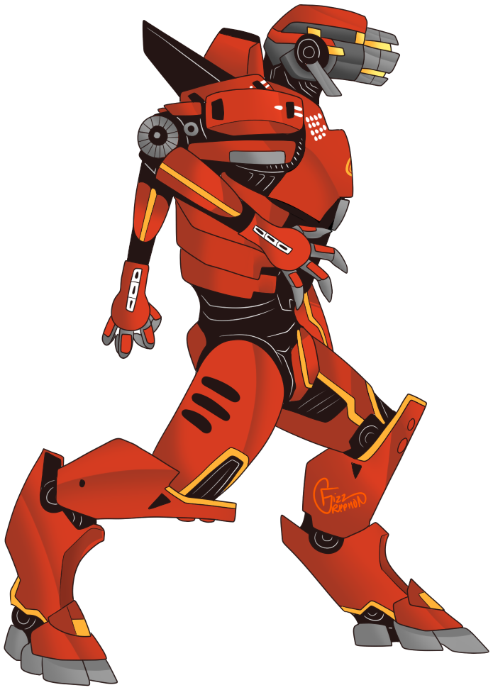 Pacific Rim Crimson Typhoon Art