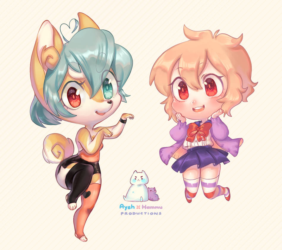 Haystack Chibi COLLAB: Chibis by Hammustar on DeviantArt
