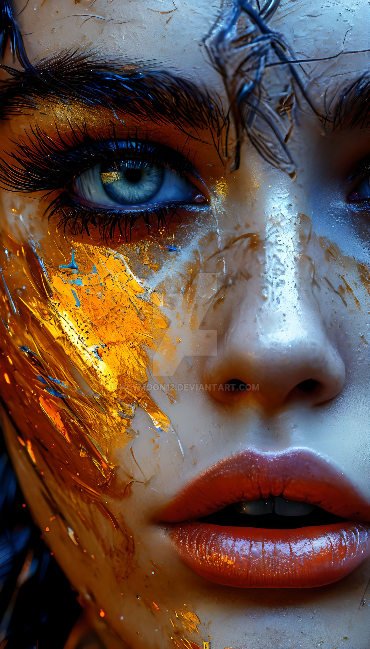 Deviantart Stock Face Face (4) by AlyMoon12 on DeviantArt