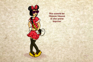 Minnie Mouse Hipster