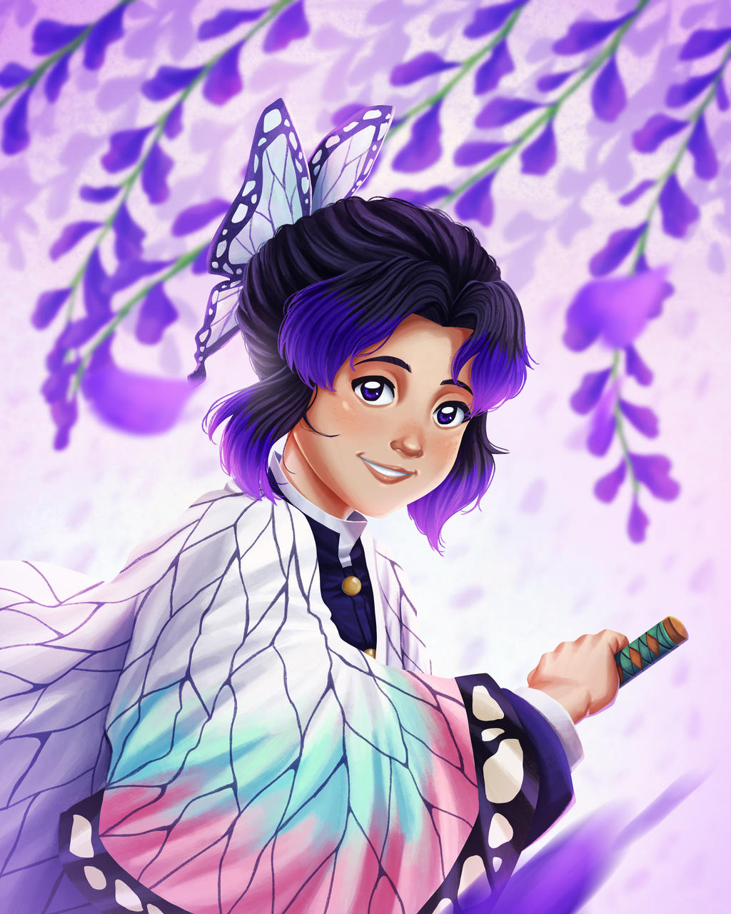 Kochou Shinobu Fanart By Wirlhellray On Deviantart Kochou Shinobu Fanart By Wirlhellray On Deviantart