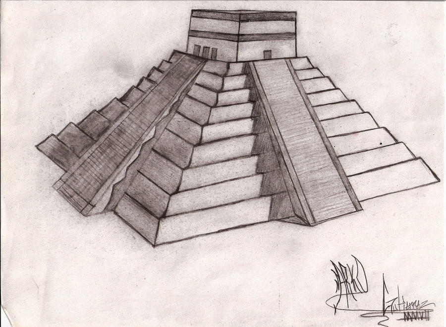 Pyramid of Kukulkan by Show-No-Mercy-666 on DeviantArt