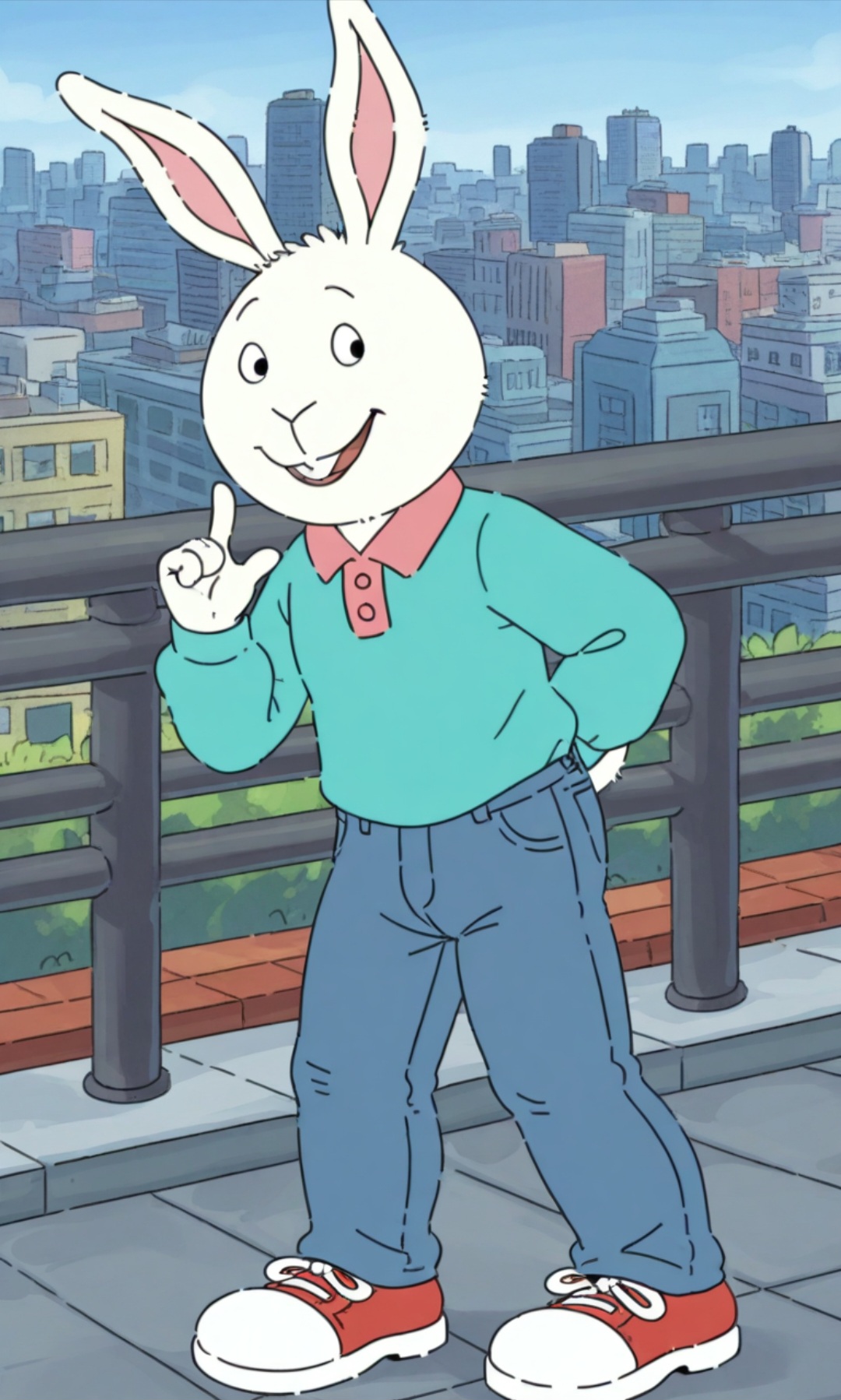 Buster The Rabbit Buster Baxter by EllaKathleenSeiver12 on DeviantArt