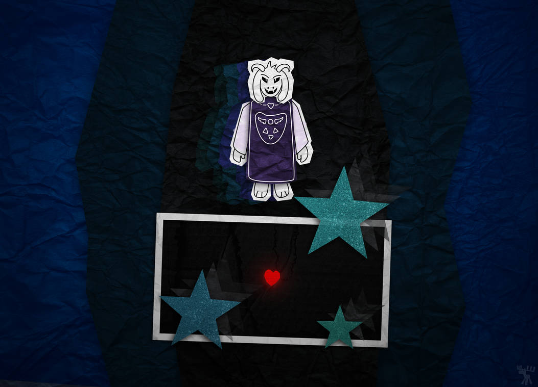 Бумажные фигурки андертейл