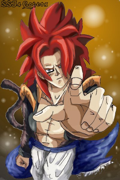 The Fusion God  - ssj4 Gogeta