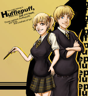 Hufflepuff Prefects.