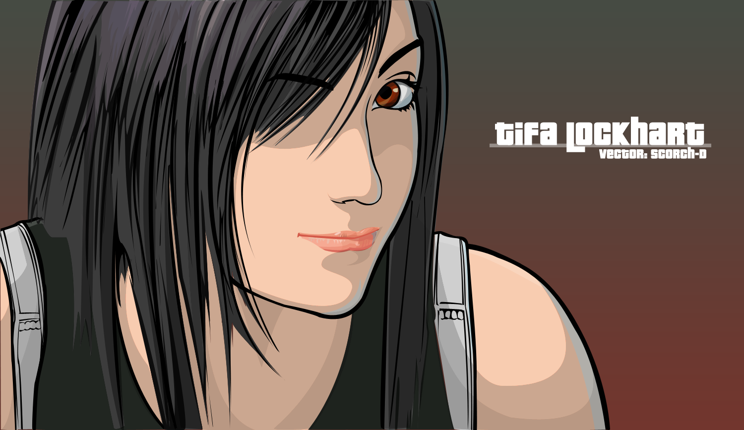 Tifa Lockhart Vector