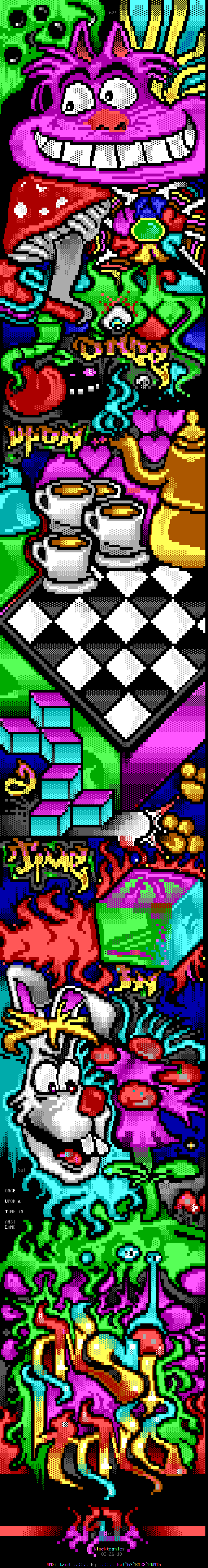 ANSI LAND by bw