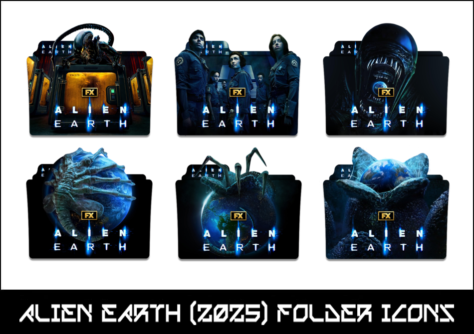 Alien Collection Icon Folder Alien Earth (2025) Folder Icons by eslamzewail on DeviantArt