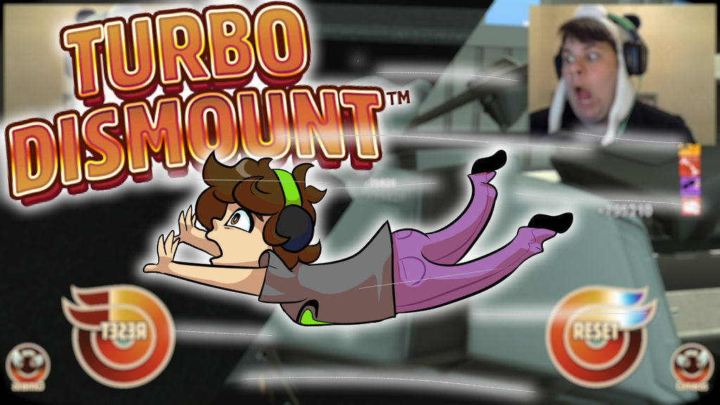 Turbo Dismount! AMAZING GAME! Where my TITTIES FLY