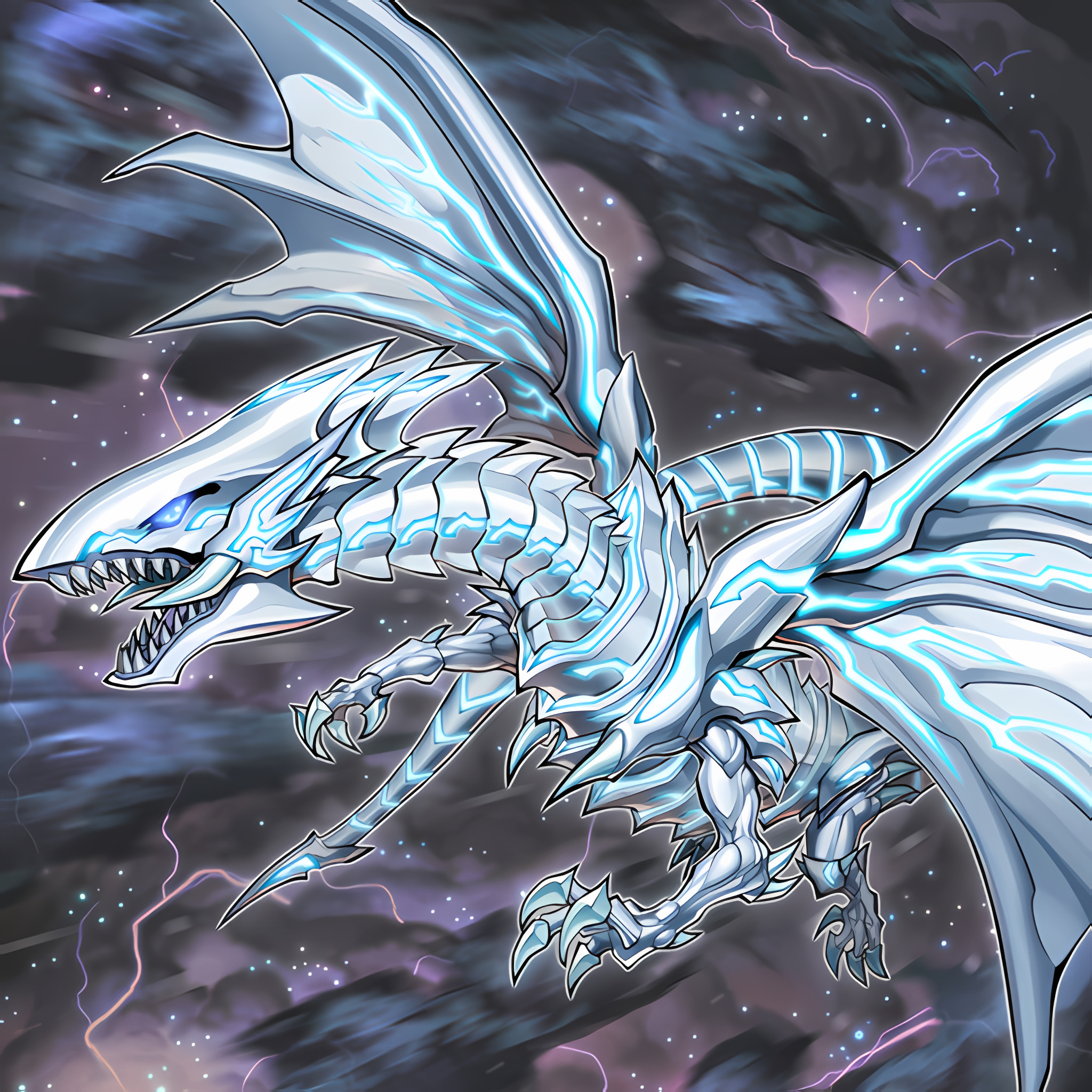 Blue-Eyes White Dragon (Alternate Art) by serenade87 on DeviantArt