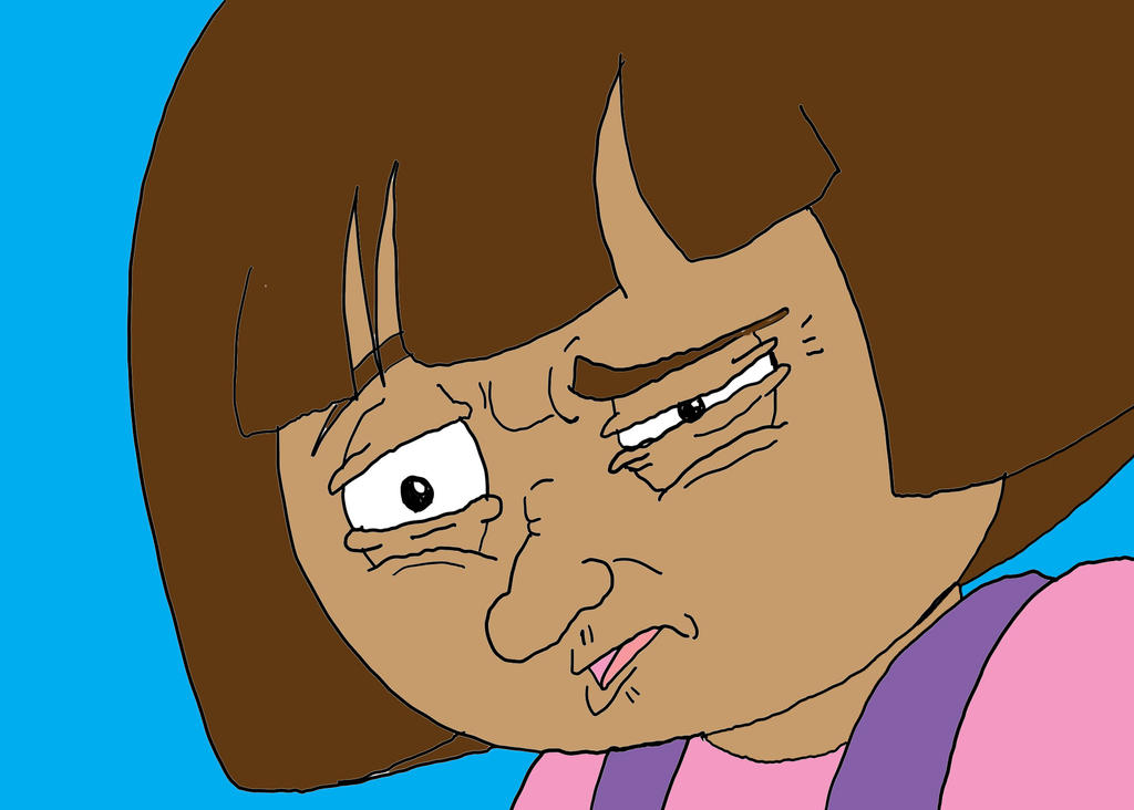 Dora Ugly Version - ugly woman face roblox