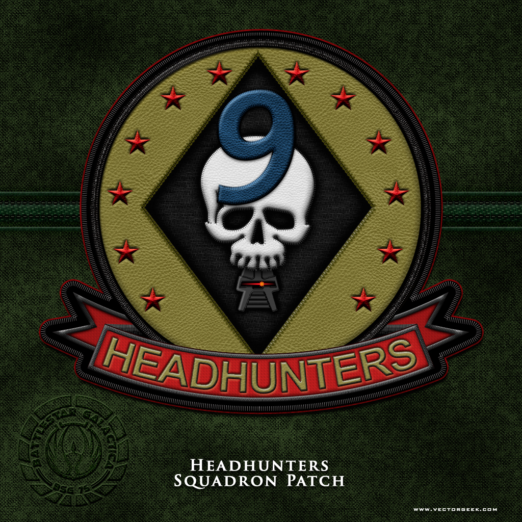 BSG Headhunters Squadron Patch