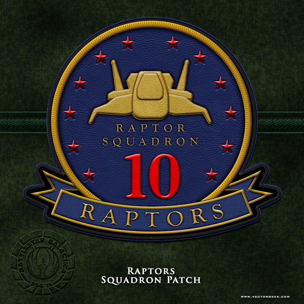 BSG Raptors Squadron Patch