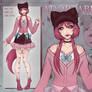 ADOPT (OPEN) - Pink Cat