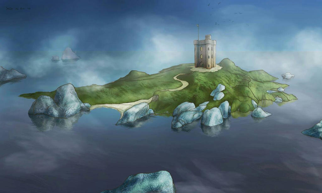 Deviantart Island island concept by KirilliriK on DeviantArt