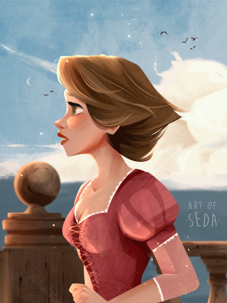Rapunzel With Short Hair By Artofseda On DeviantArt rapunzel-with-short-hair-by-artofseda-on-deviantart