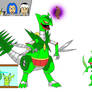 Pokemon Mallow - Mega sceptile vs Mecha sceptile