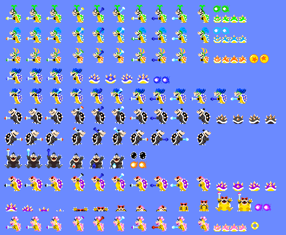 koopalings 8bit sprites!! by Gameboyreker on DeviantArt