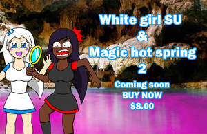 White girl SU and Magic hot spring 02 cover