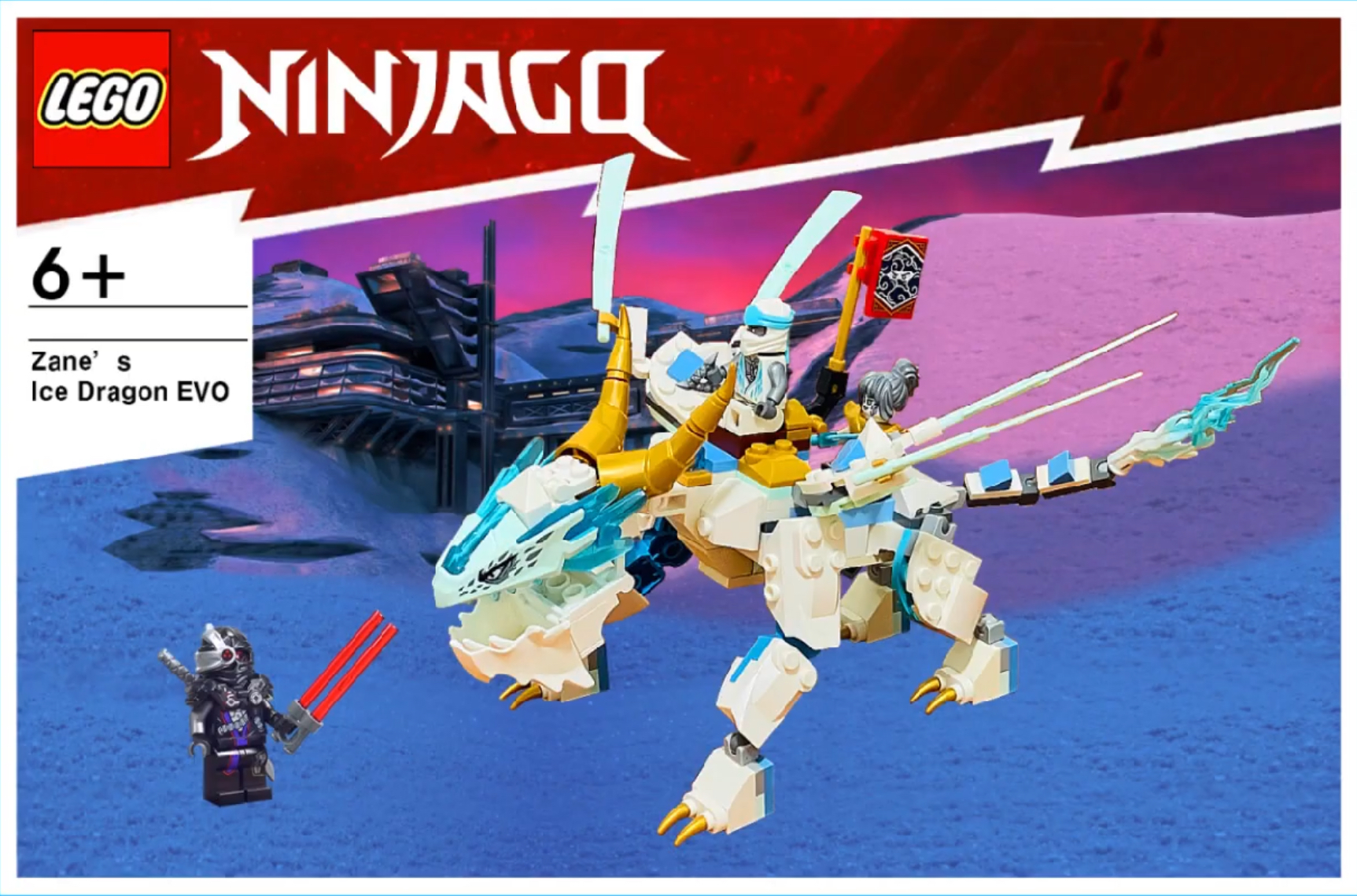Zane Core Set LEGO Ninjago core Zane Ice Dragon by Gameboyreker on DeviantArt