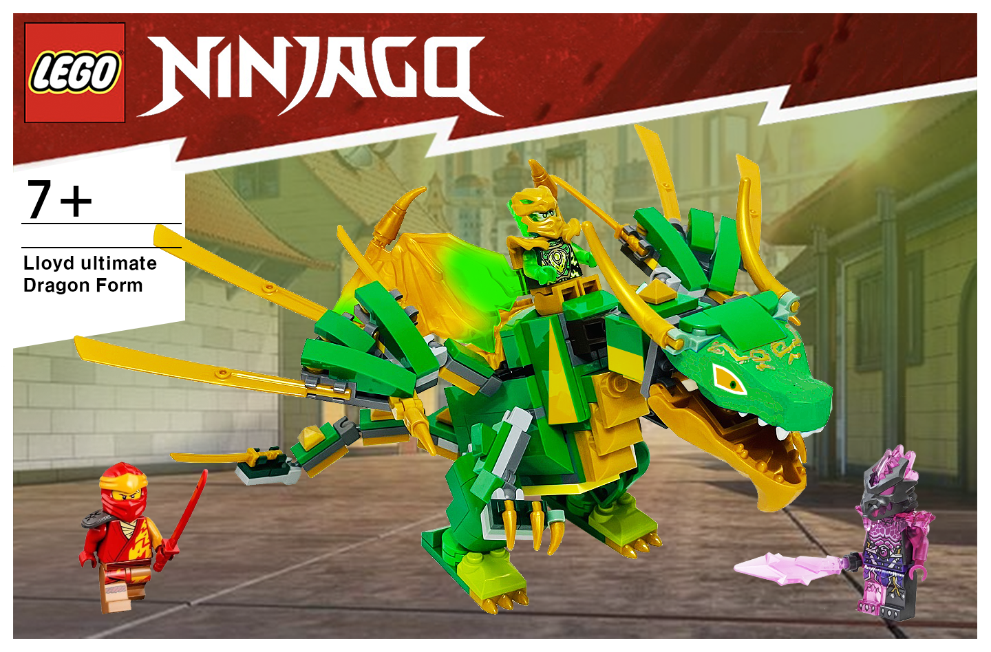 LEGO Ninjago Lloyd Ultimate Dragon Form by Gameboyreker on DeviantArt