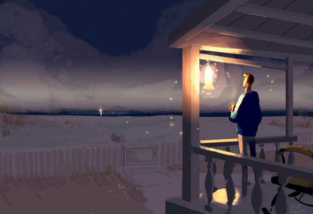 A Porch light kind of evening. by PascalCampion