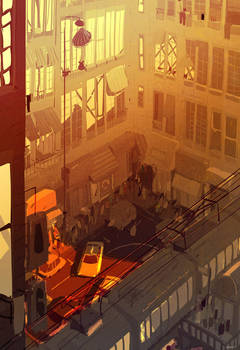 Late Summer In The City