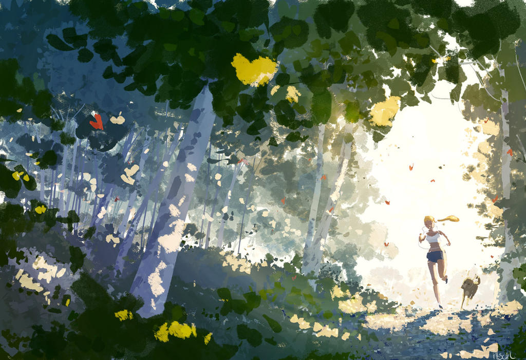 Spring run. by PascalCampion on DeviantArt