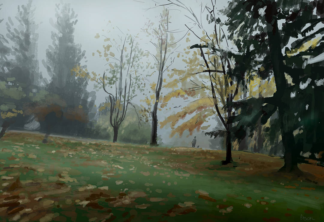 A walk in the park by PascalCampion on DeviantArt