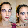 Lydia Deetz Makeup test 1