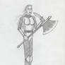 Paladin Pencil Sketch #4 (12-10-2025)