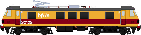 NWR Class 90 Heritage Units by PD13012007 on DeviantArt