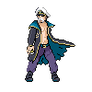 Elite Four Drake Sprite (BW) Remake