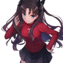 Transparent PNG - Tohsaka Rin