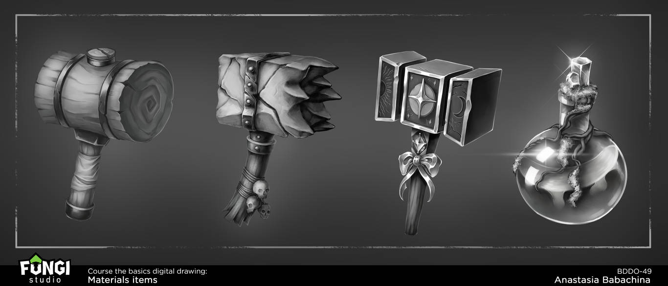 Materials Items by Ra1nyArt on DeviantArt